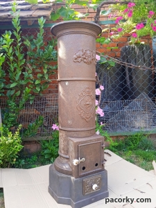 Чавунна пічка h104cm